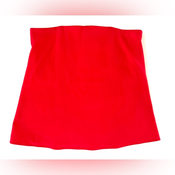 Tuckernuck Marin Crepe Strapless Top in Guava Pink Boned Corseted Bustier SZ: M - Picture 3 of 9